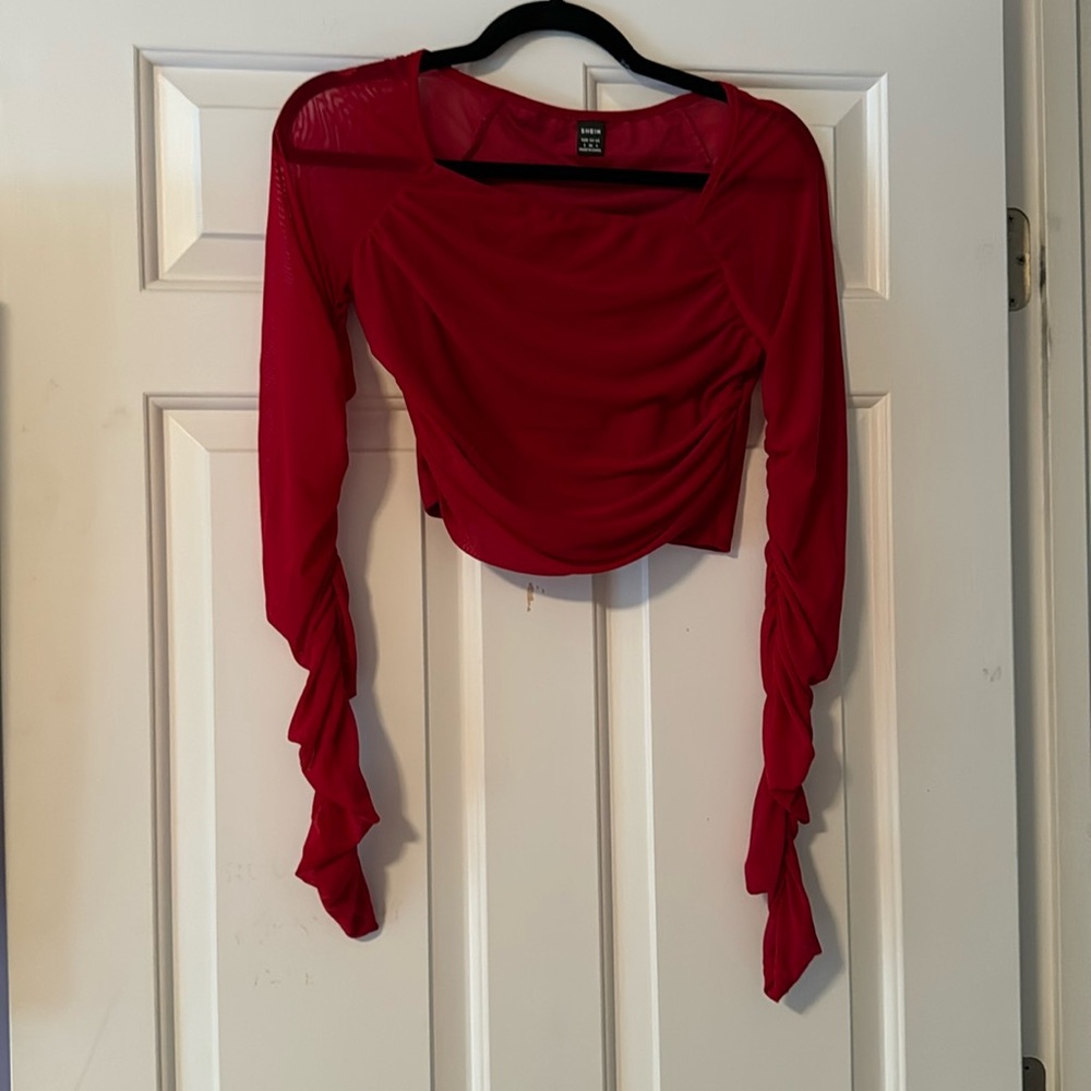 SHEIN / Mesh Long Sleeve / Size S